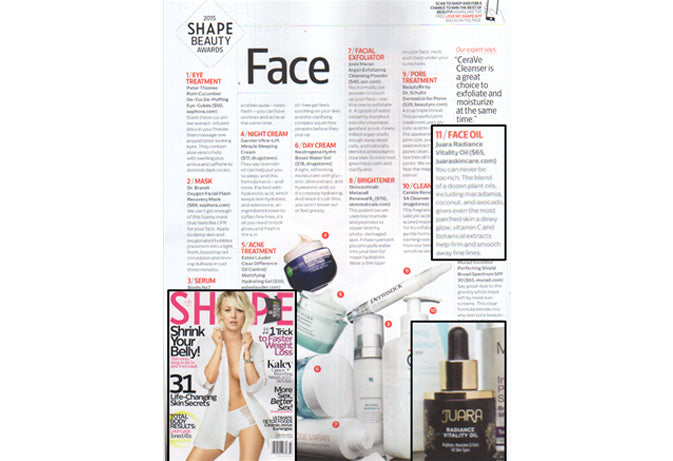 2015 Shape Beauty Award