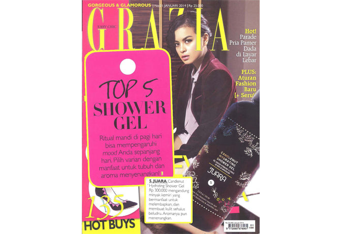 Grazia: Top 5 Shower Gel